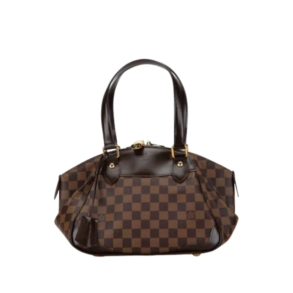 Louis Vuitton Vintage Pre-owned Plastic louis-vuitton-bags Brown Dames