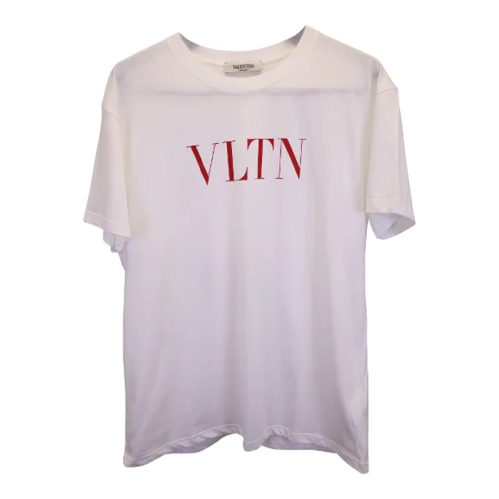 Valentino Vintage Pre-owned Cotton tops White Heren