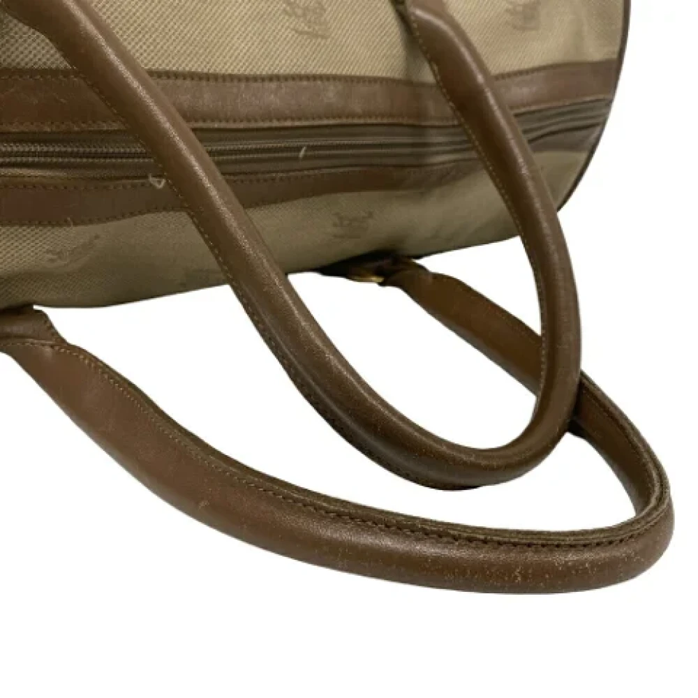 Burberry Vintage Pre-owned Fabric handbags Beige Dames