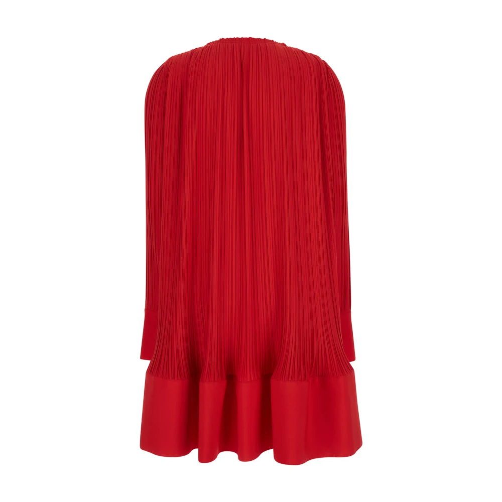 Lanvin Short Dresses Red Dames