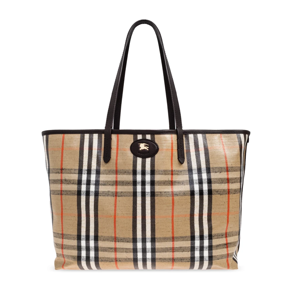 Burberry Women's Beige Medium Highlands Tote