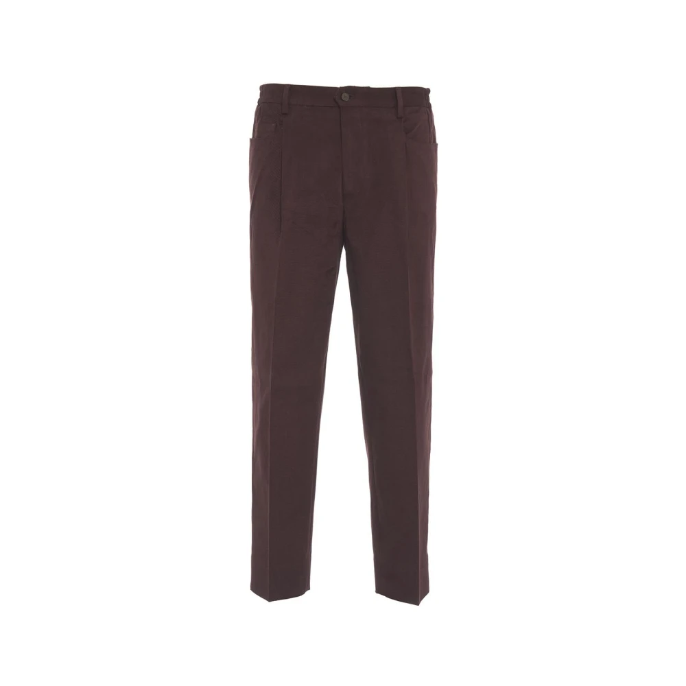 Briglia Brown Chino Trousers For Men - Male - Chinos - L - Trousers