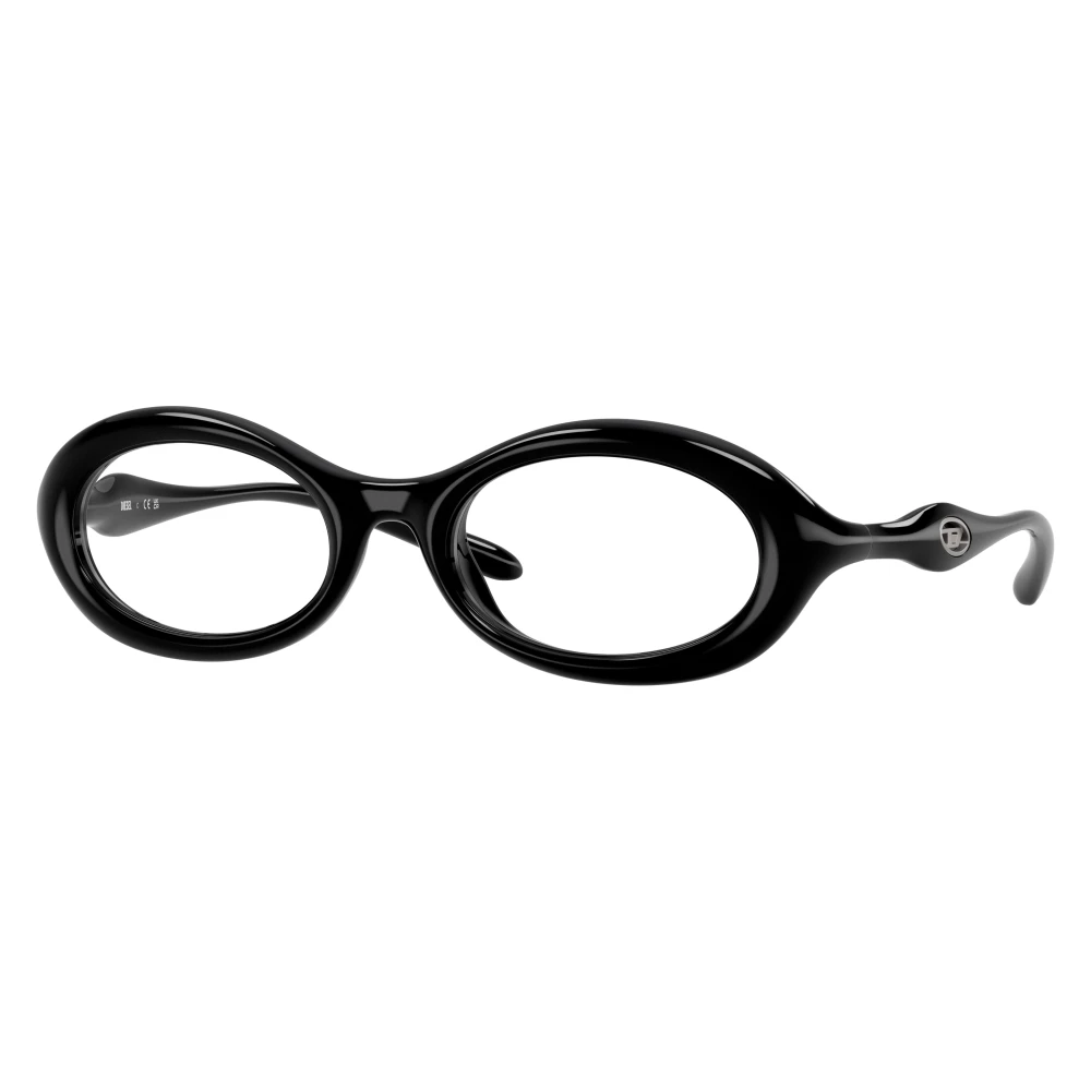 Diesel Unisex Black Fashion Eyeglasses Dl6005u Style 2001 - Glasses - 51 Mm - Accessories