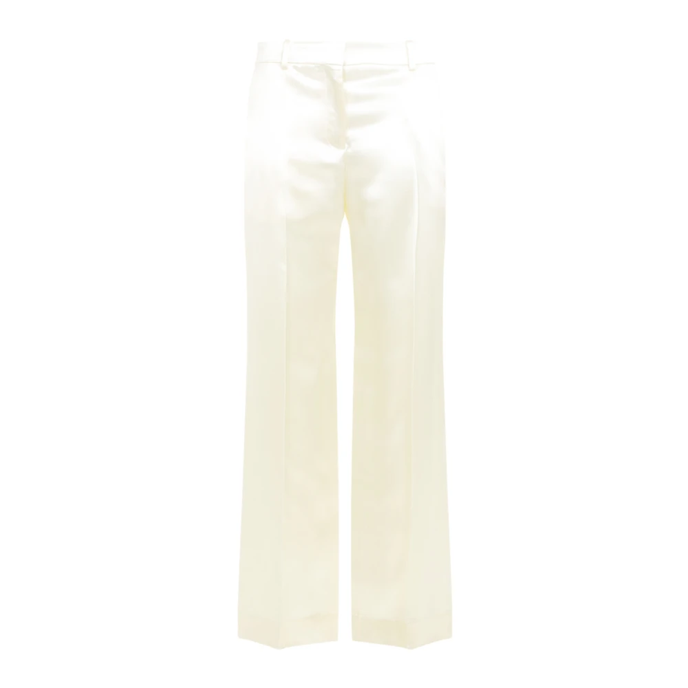 The Row Witte Broek voor Vrouwen Aw24 White Dames