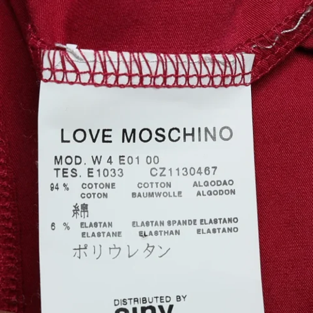 Moschino Pre-Owned Pre-owned Fabric tops Pink Dames