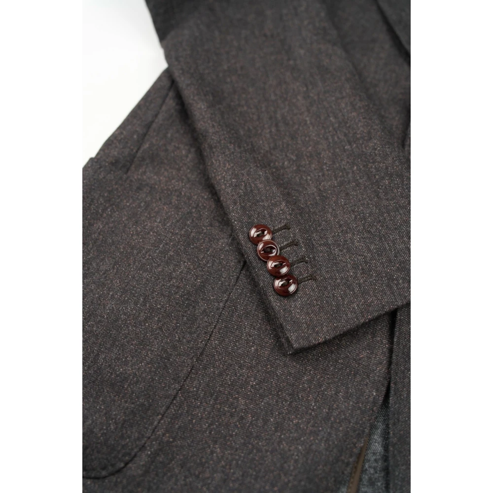 Bugatti Sportieve Herenjas Donkergrijs Bruin Gray Heren