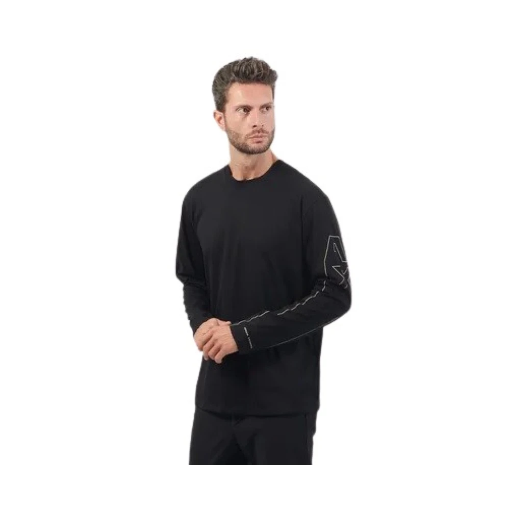 Armani Exchange Polo Shirt Black Heren