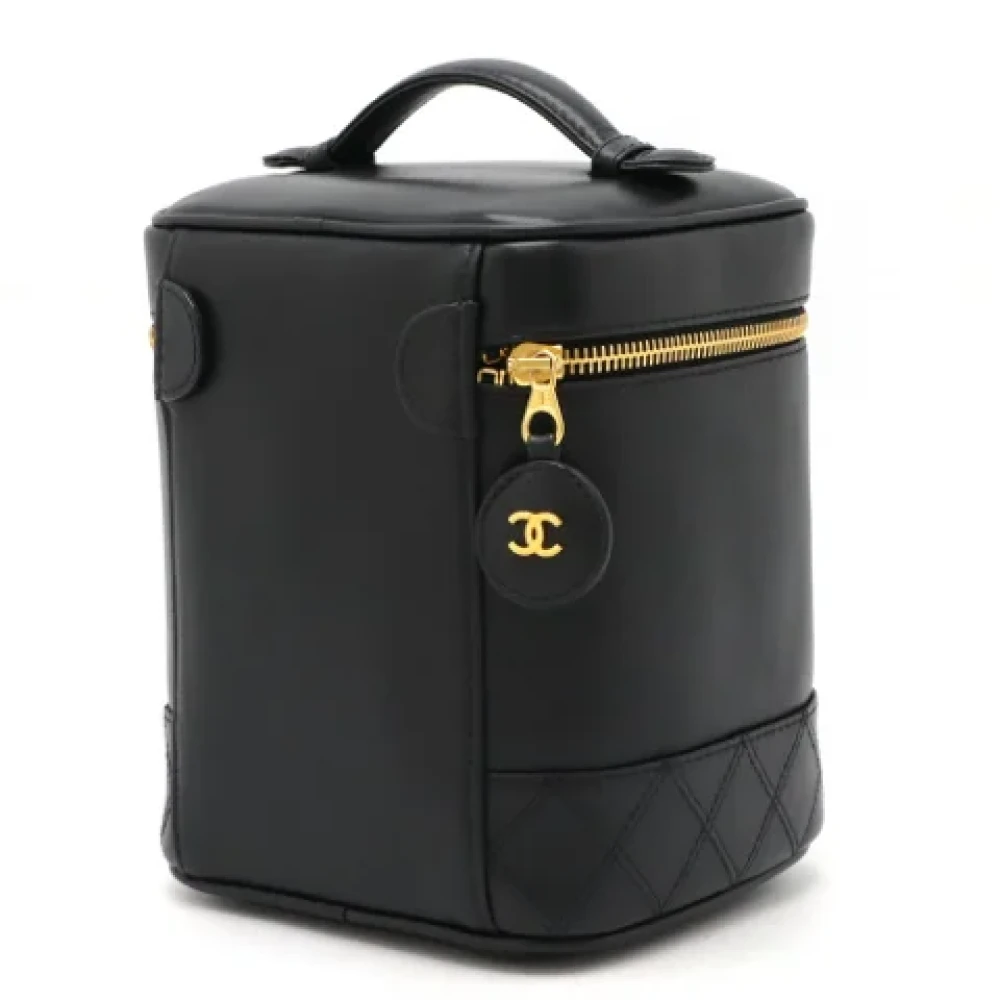 Chanel Vintage Pre-owned Fabric chanel-bags Black Dames