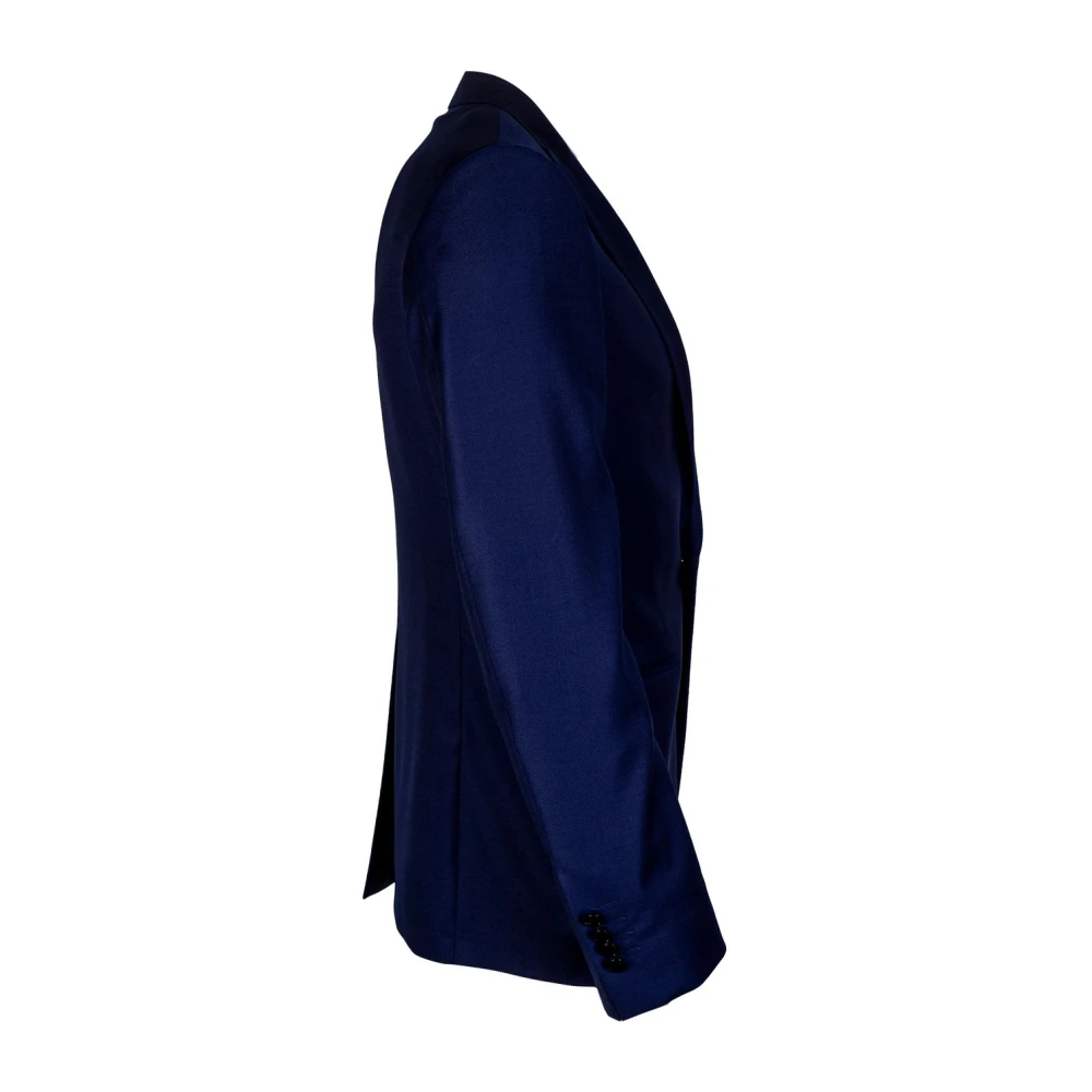 Luigi Bianchi Mantova Heren Smokingpak Set met Stropdas Blue Heren