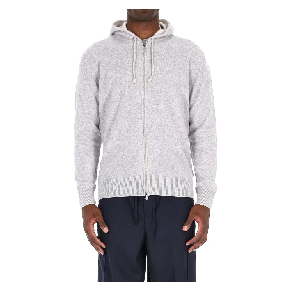 Sweatshirts & Hoodies > Zip-throughs - - Eleventy - Modalova