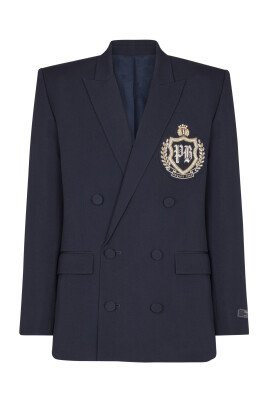 veste-blazer-en-laine-avec-patch-crystal