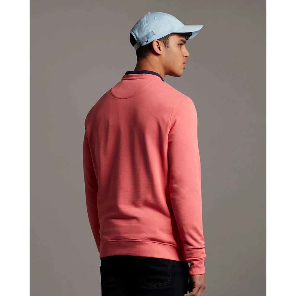 Lyle & Scott Sweatshirt Pink Heren