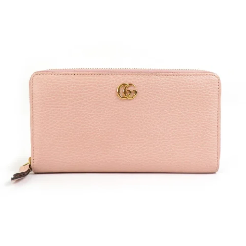 Gucci Vintage Pre-owned Leather wallets Pink Dames