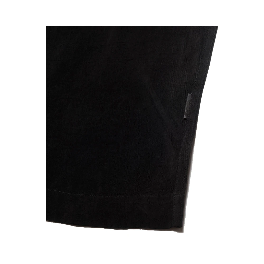 Maharishi Dual Phanters Camp Collar Shirt Black Heren