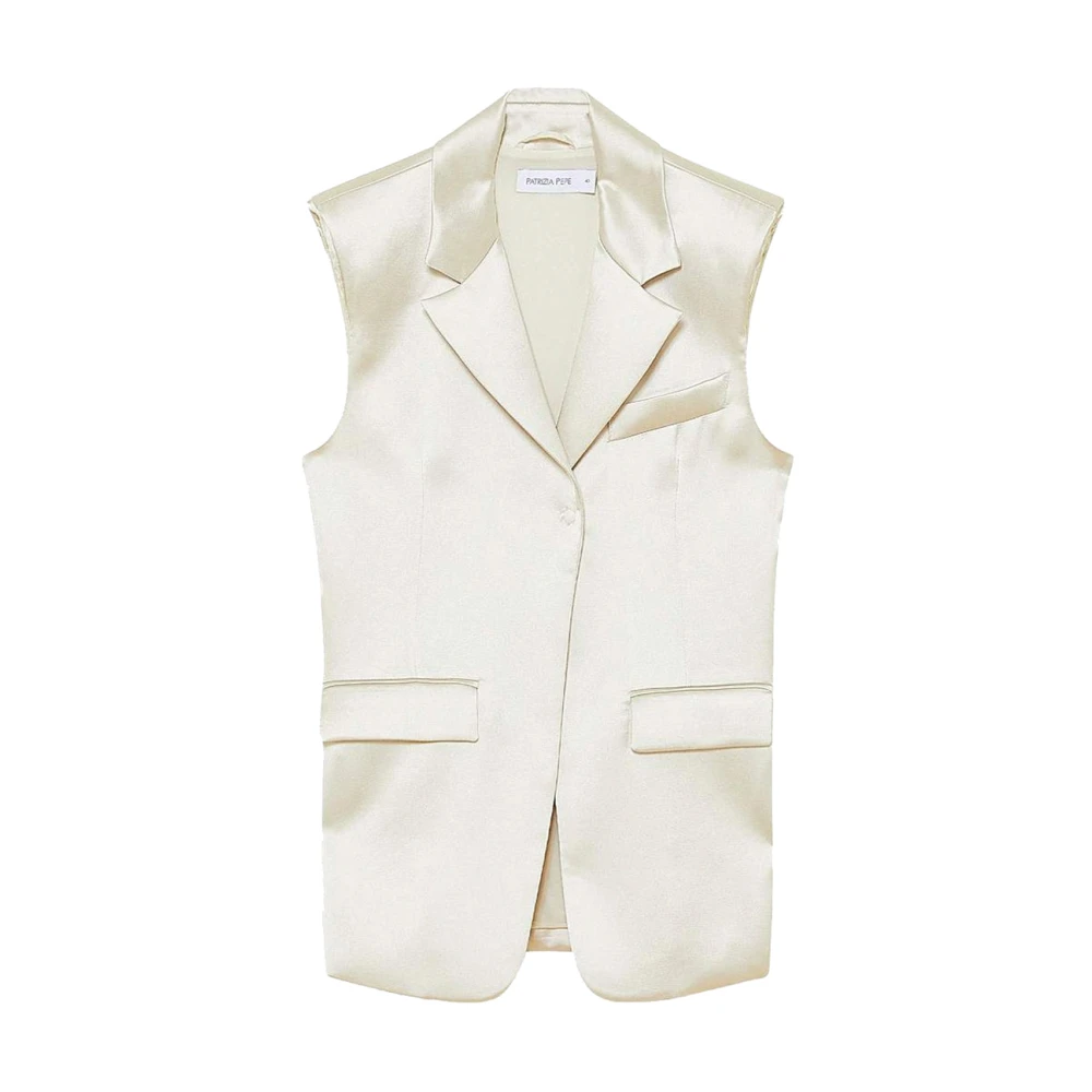 Jackets > Vests - - Patrizia Pepe - Modalova