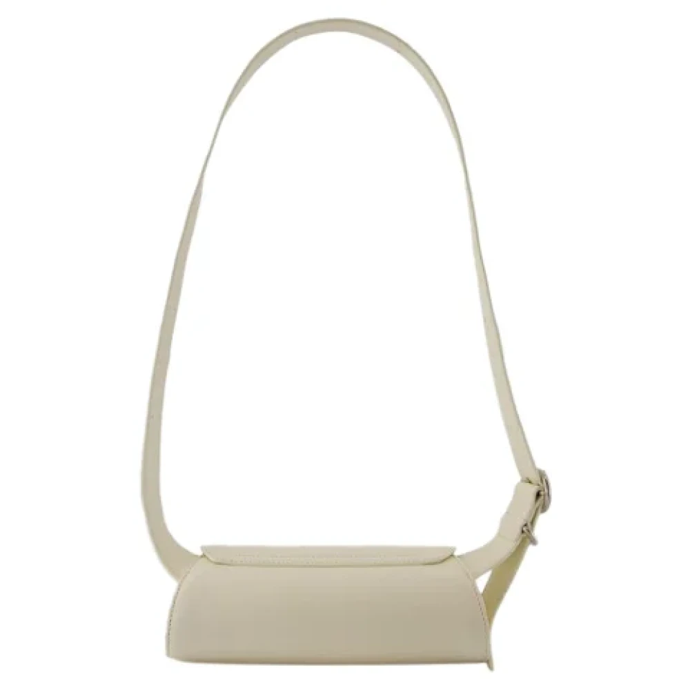 Jil Sander Leather shoulder-bags Beige Dames