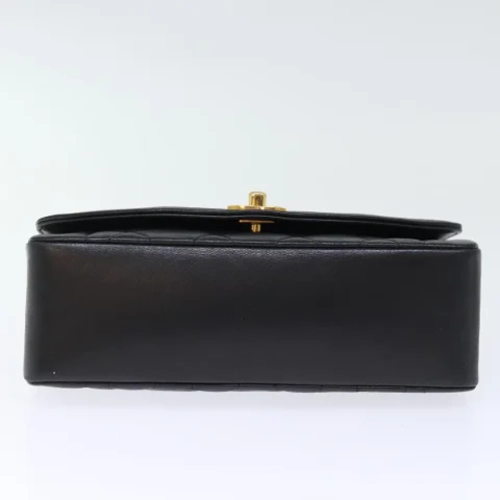 Chanel Vintage Pre-owned Leather chanel-bags Black Dames