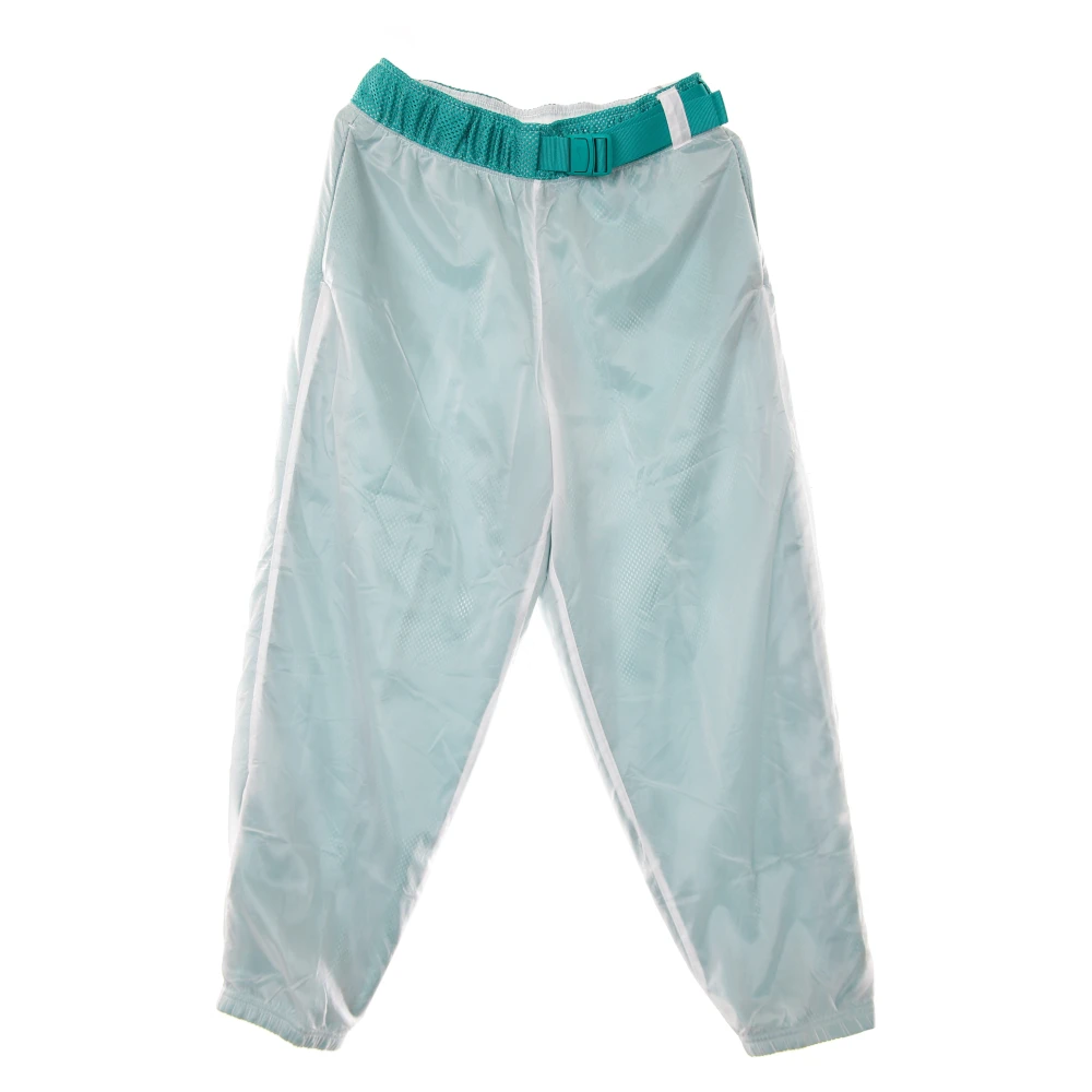 Nike High-rise Mesh Broek Green Dames