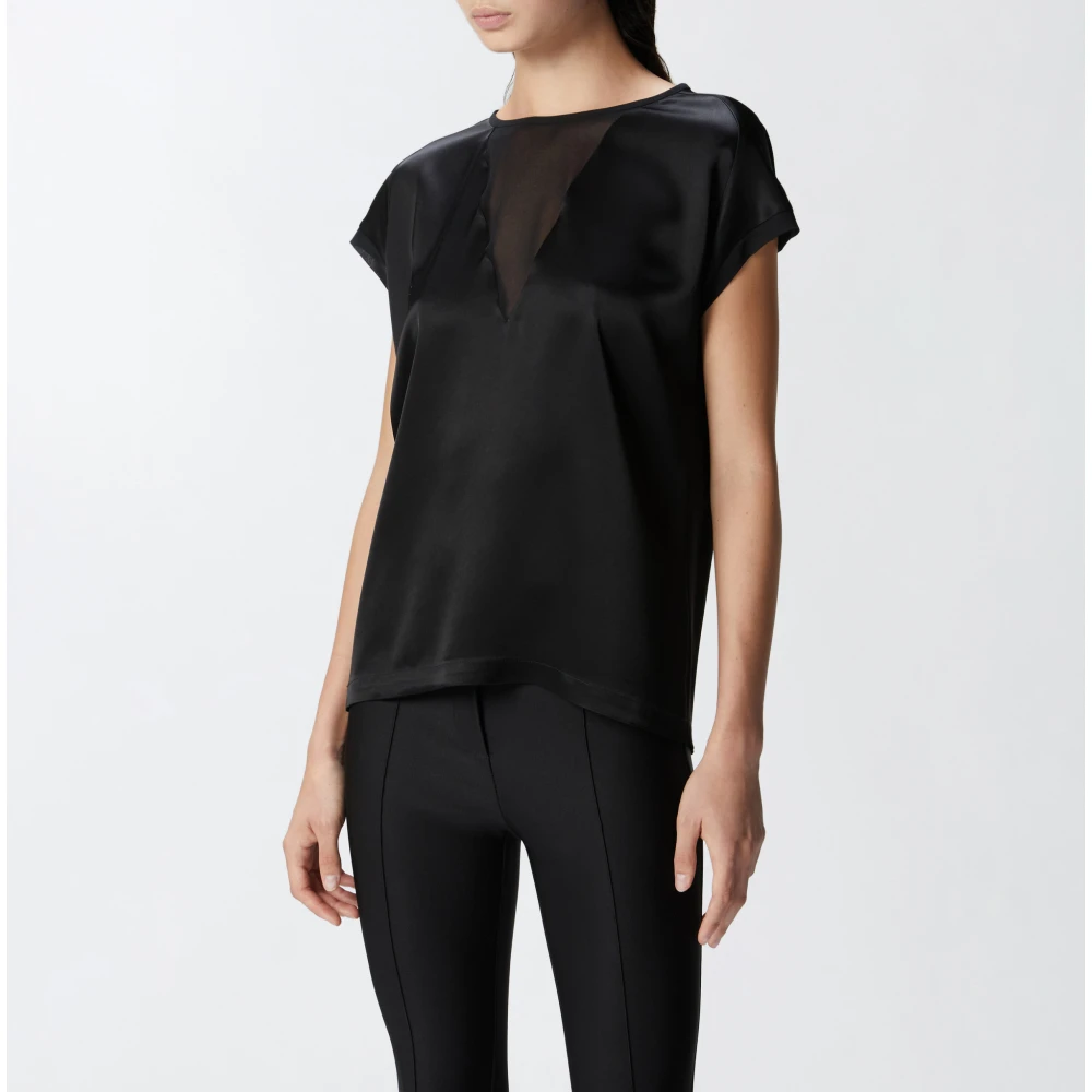 pinko Oranje Blouse Art. 103951A206 Black Dames