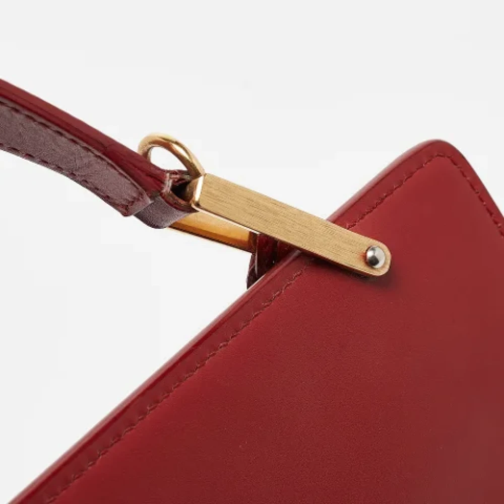 Balenciaga Vintage Pre-owned Leather balenciaga-bags Red Dames