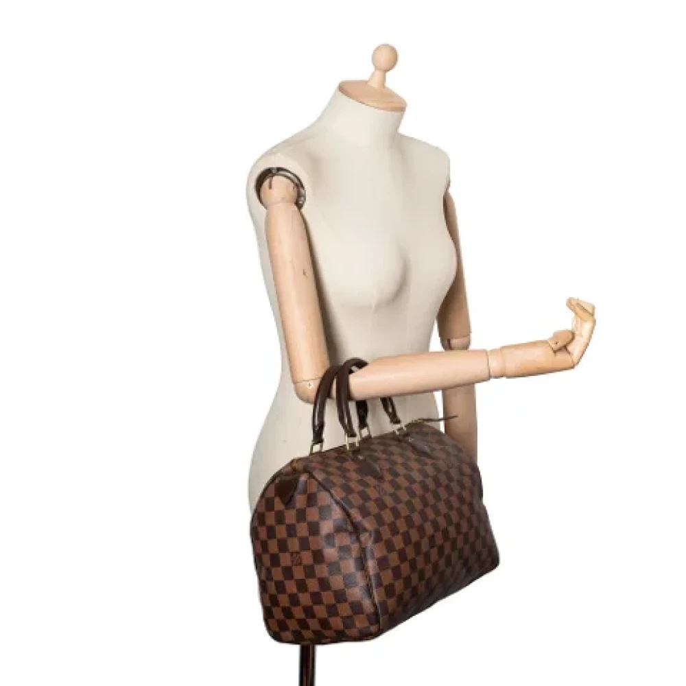 Louis Vuitton Vintage Pre-owned Canvas handbags Brown Dames