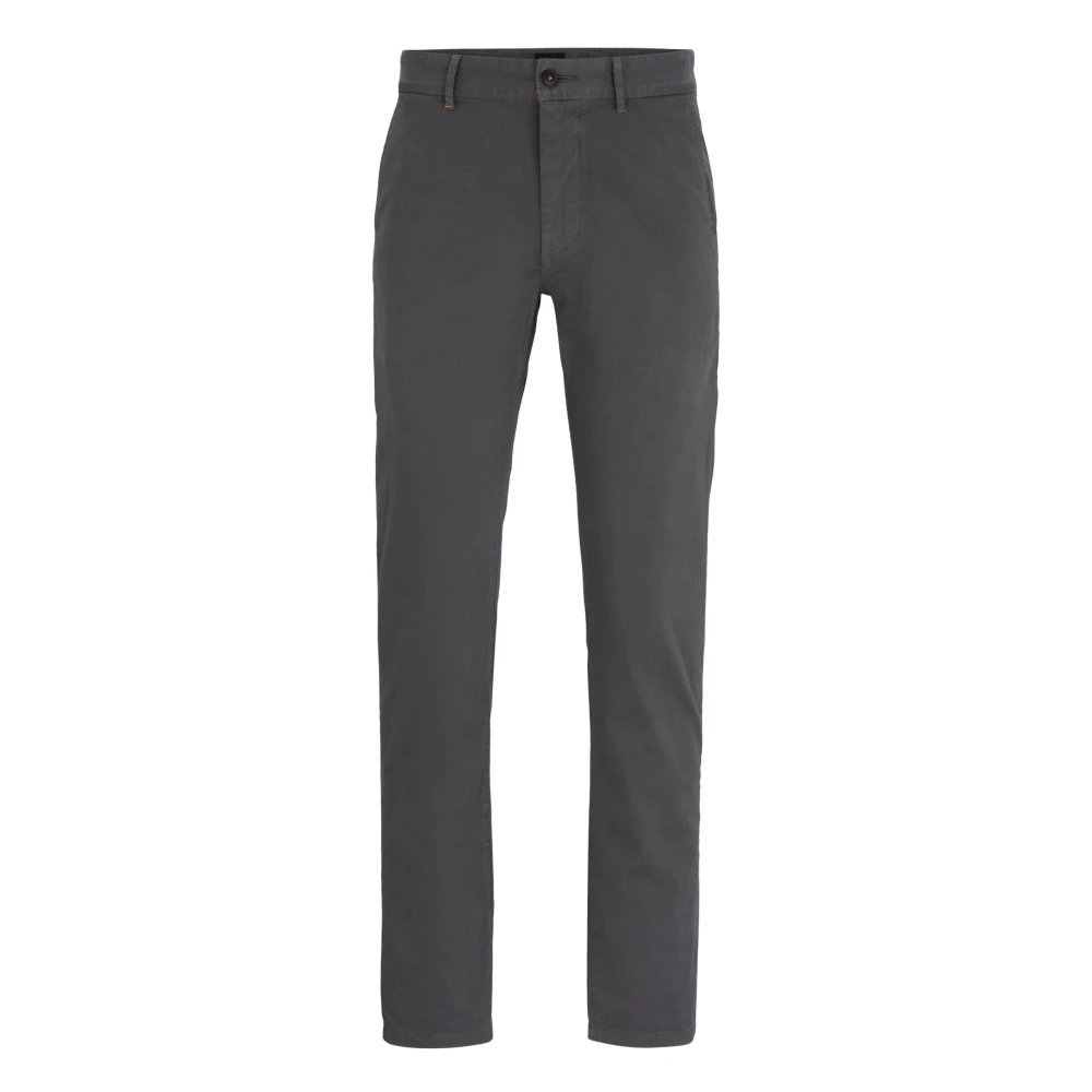Boss Uomo Grigio Scuro Chino Slim Fit - Immagine 2