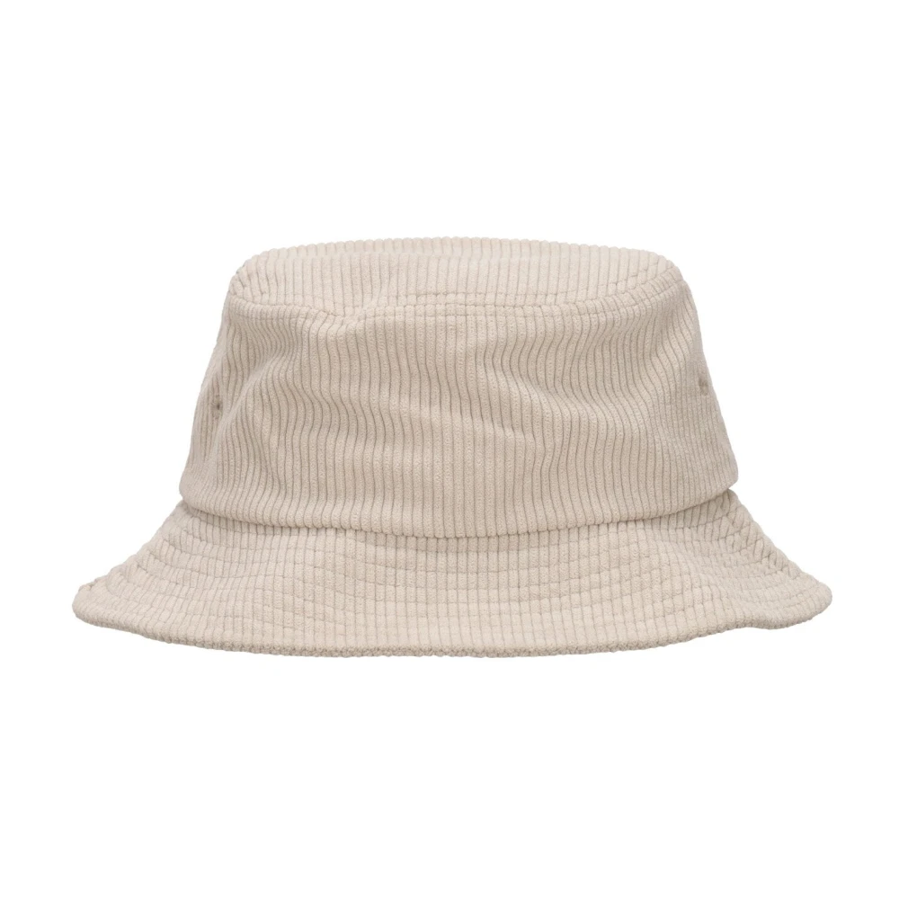 Obey Stoere Cord Bucket Hat Ongebleekt Beige Heren