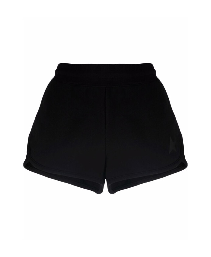 star-logo-zwarte-korte-shorts
