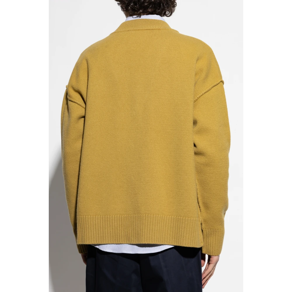 Ami Paris Wol wollen cardigan Green Heren