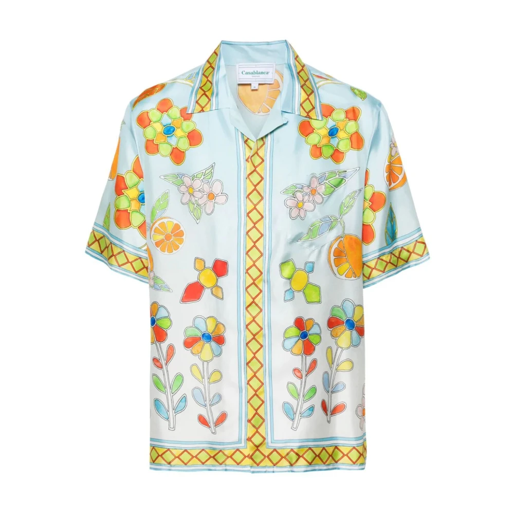 Casablanca Short Sleeve Shirts Multicolor Heren