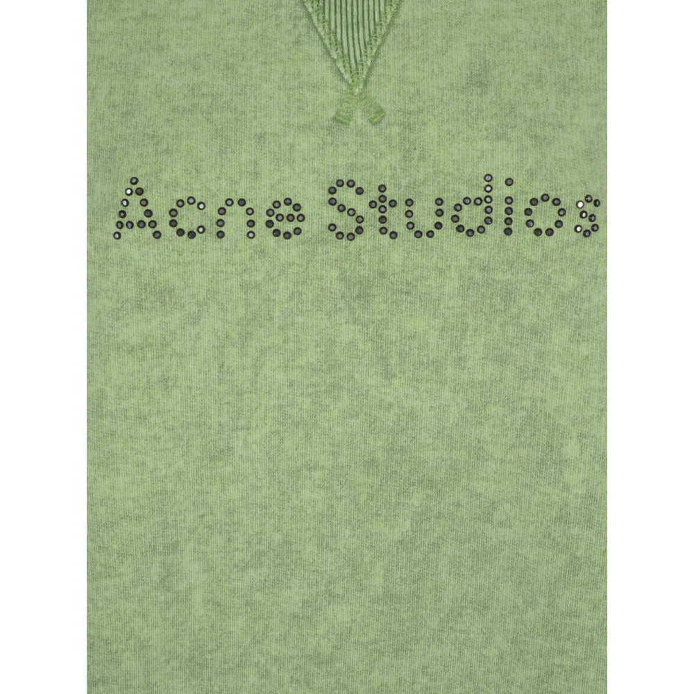 Acne Studios Stijlvolle Sweaters Fn-Ux-Swea000061 Green Heren