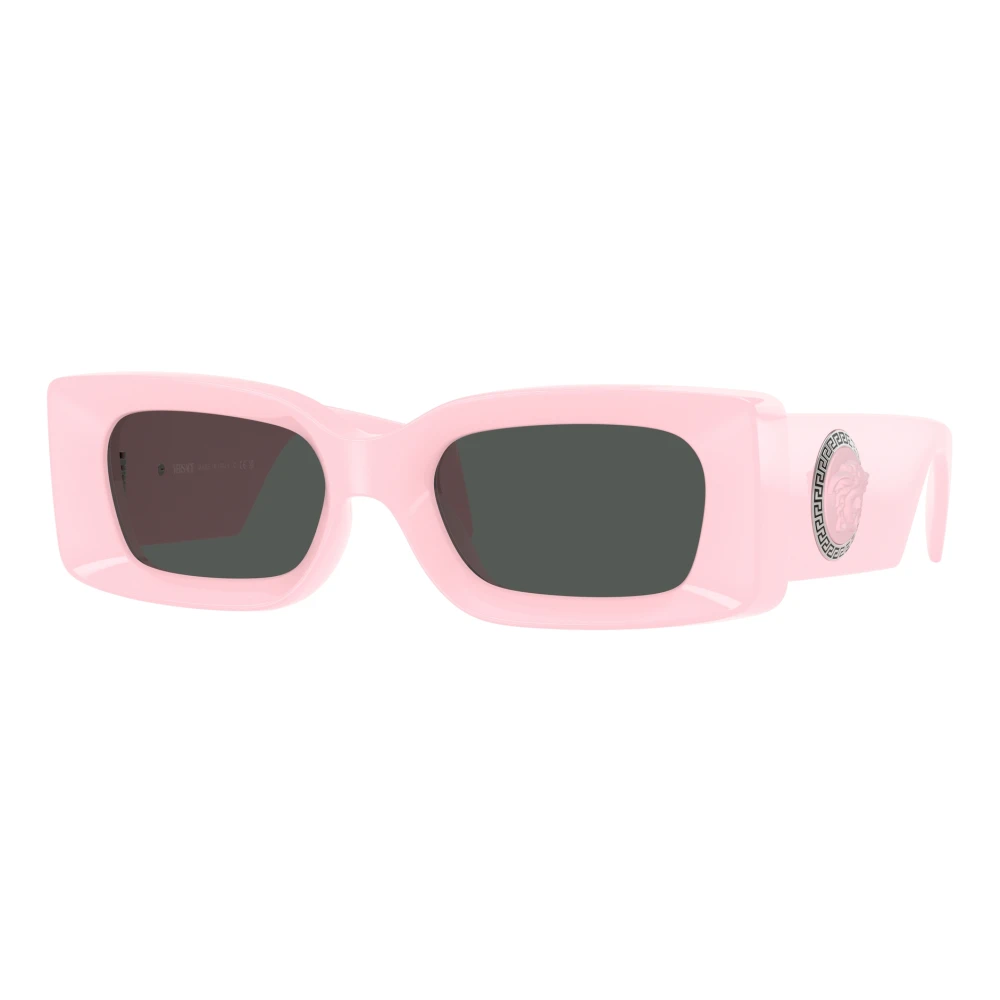 Versace Unisex Pink Sunglasses, 52 Mm, Stylish Sunglasses In Black