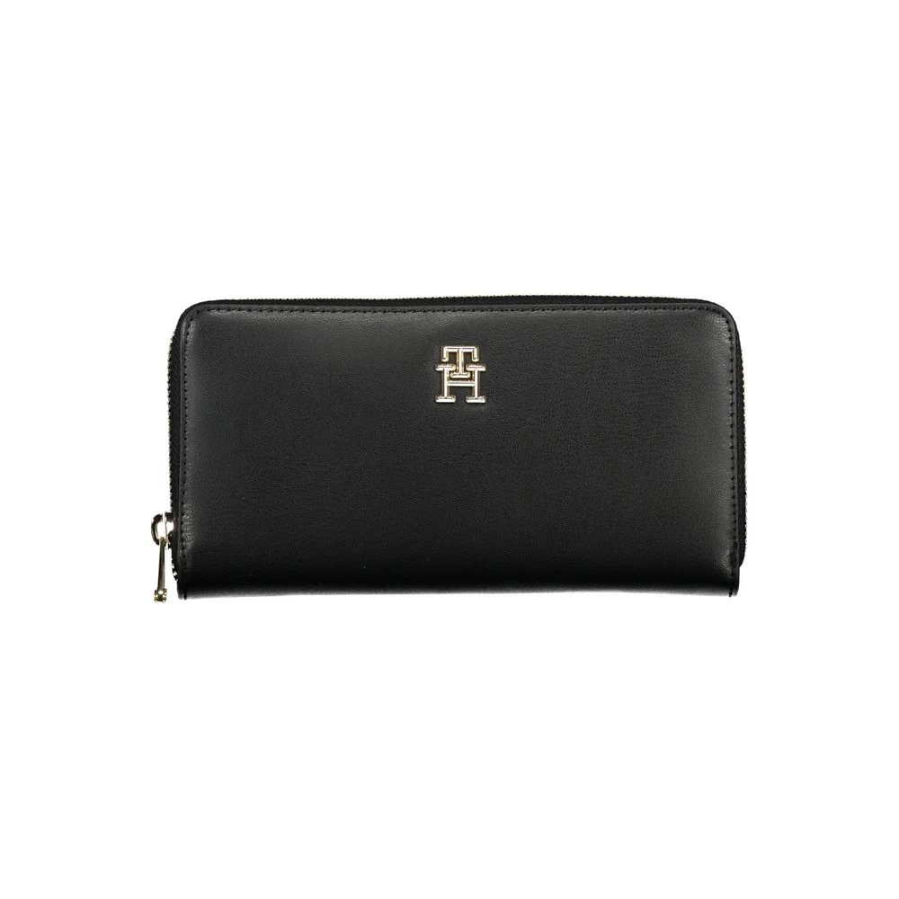 Tommy Hilfiger Women's Black Wallet With Coin Purse