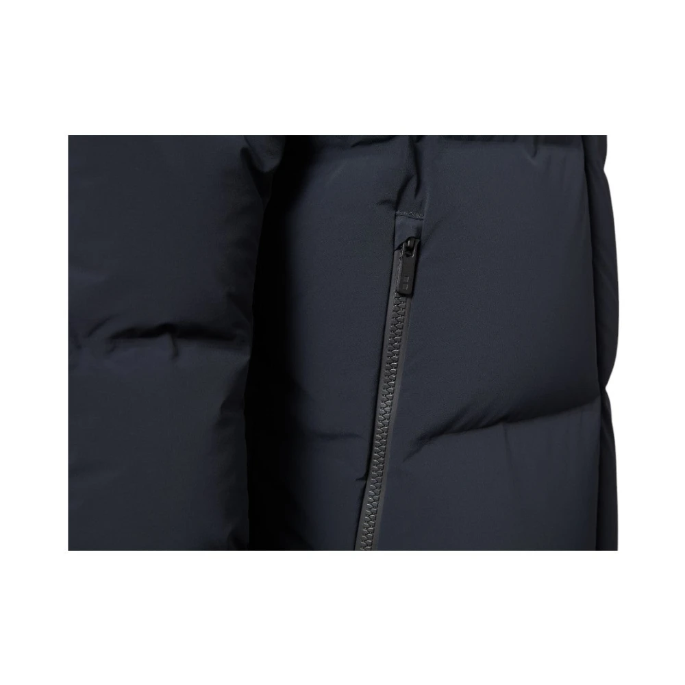 UBR Ultra Warme Zwarte Parka Jas Black Heren