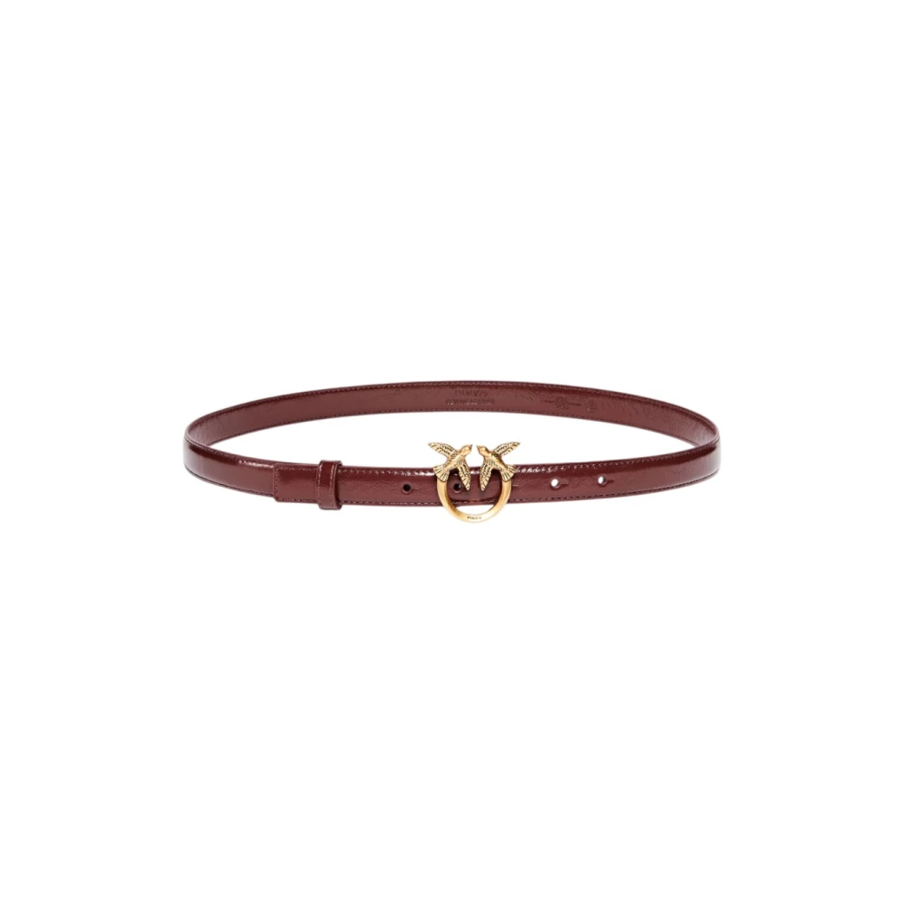 Pinko Love Birds Belt - Female - Belts - Yellow - M - Accessories