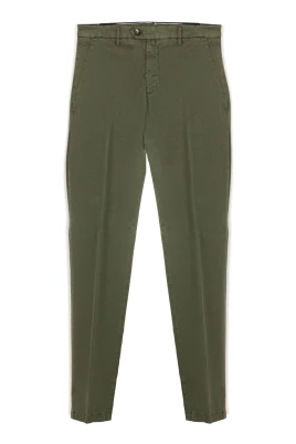 Stretch Cotton Trousers