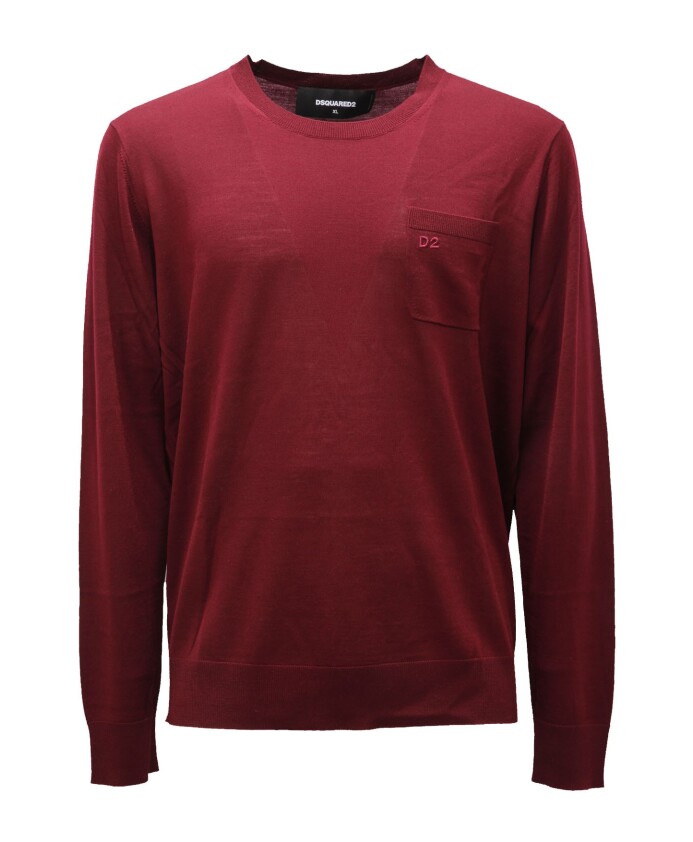 burgundy-wool-round-neck-sweater