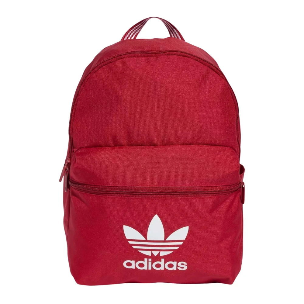 adidas Originals Rode Adicolor Rugzak voor Mannen en Vrouwen Red Unisex