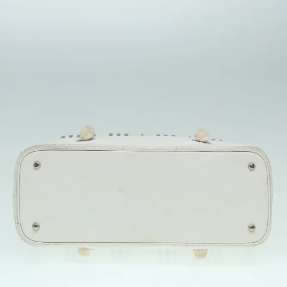 Burberry Vintage Pre-owned Canvas handbags White Dames