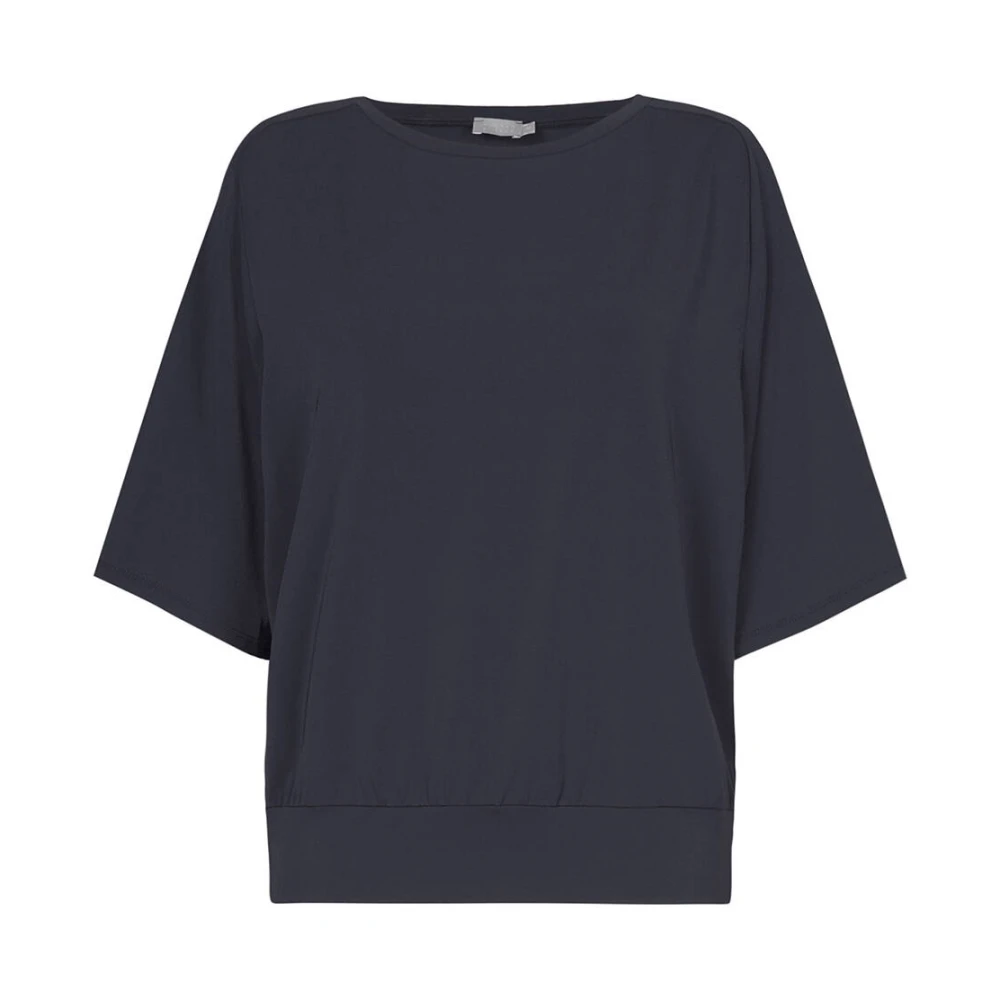 No man's land Mouwloze Top Blue Dames