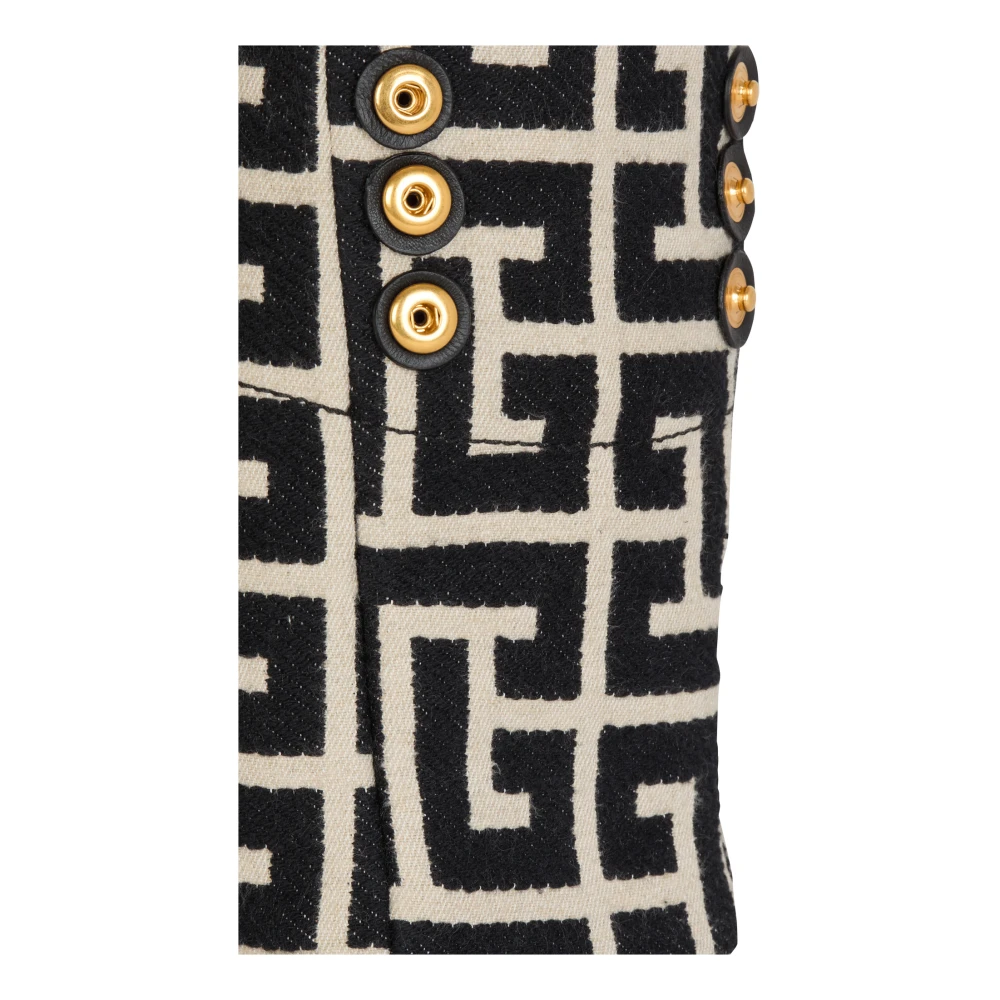 Balmain Kleine 1945 Soft Tote Bag Black Dames