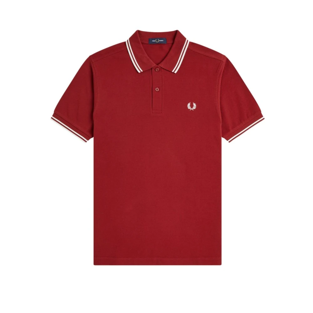 Fred Perry Men's Red F Perry, Polo Shirts, L, M3600 Polo