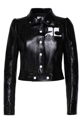 black-vinyl-jacket-with-logo-patch