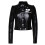 veste-en-vinyle-noir-avec-patch-logo