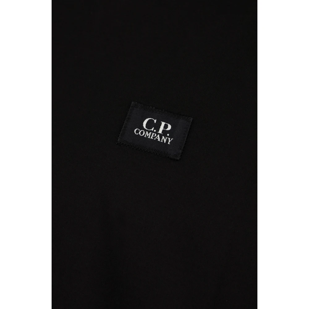 C.P. Company Casual Katoenen T-Shirt voor Mannen Black Heren
