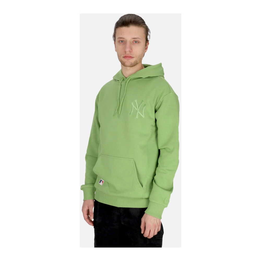 new era MLB League Essentials Oversize Hoodie Green Heren