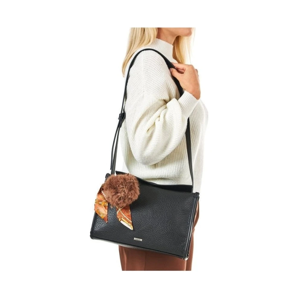 Rieker Casual Tote Bag Black Dames