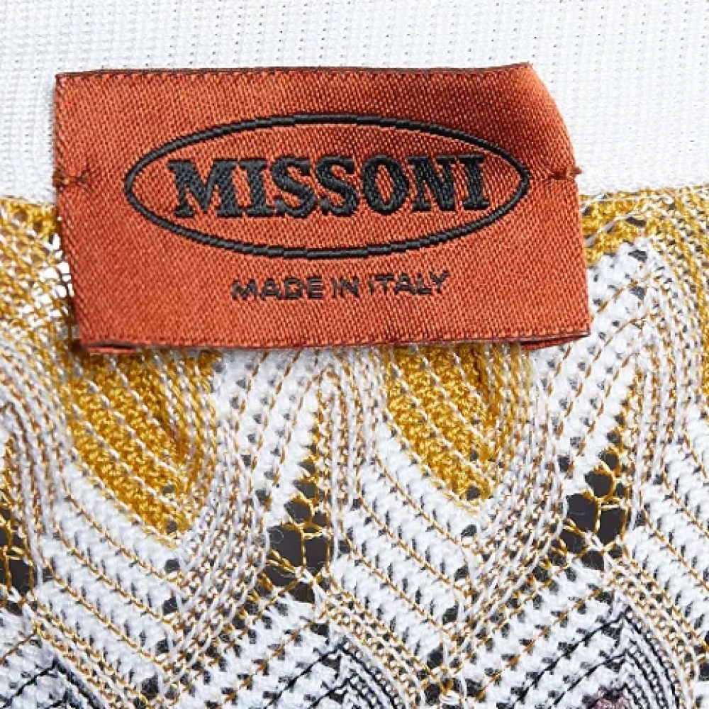 Missoni Pre-owned Cotton tops Multicolor Dames