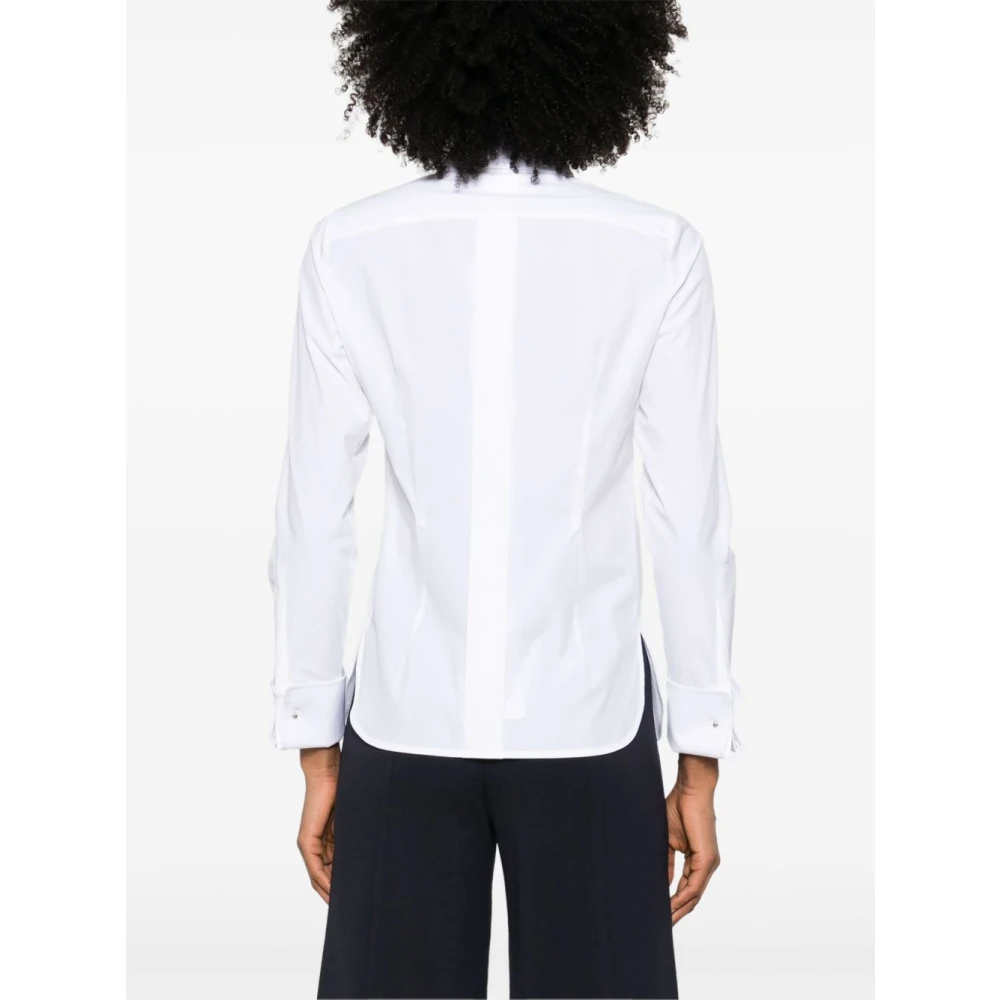Max Mara Wit Overhemd met Borstzak White Dames