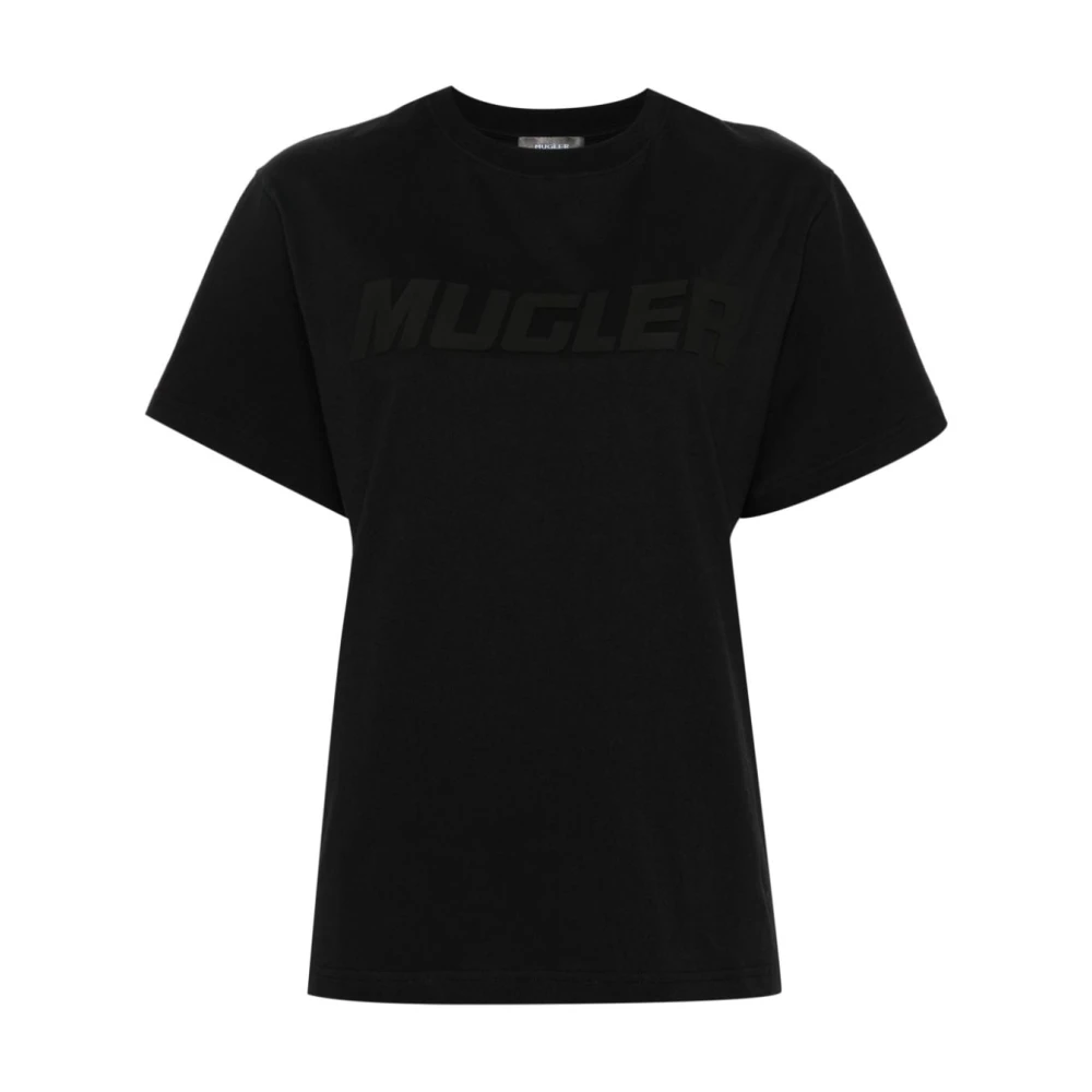 Mugler - Tops > T-Shirts - Black - Mugler - Modalova